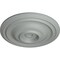 Ekena Millwork Traditional Ceiling Medallion (Fits Canopies up to 4"), 14 3/4"OD x 1 3/4"P, Primed White CM14TR - alternate 3